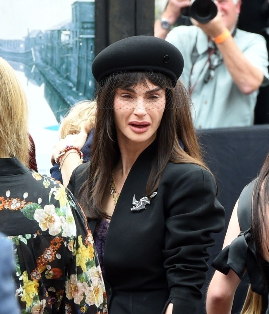 Aimee at Ozzy's funeral