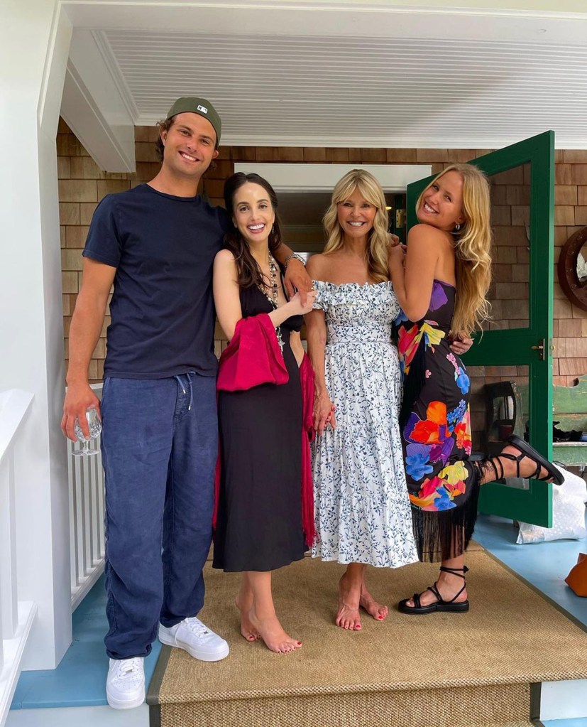 Christie Brinkley and her three children -- Jack, Alexa and Sailor.