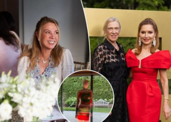 Socialites ‘fall in pool’ at VIP Balmain event in Hamptons whose guests include Ramona Singer