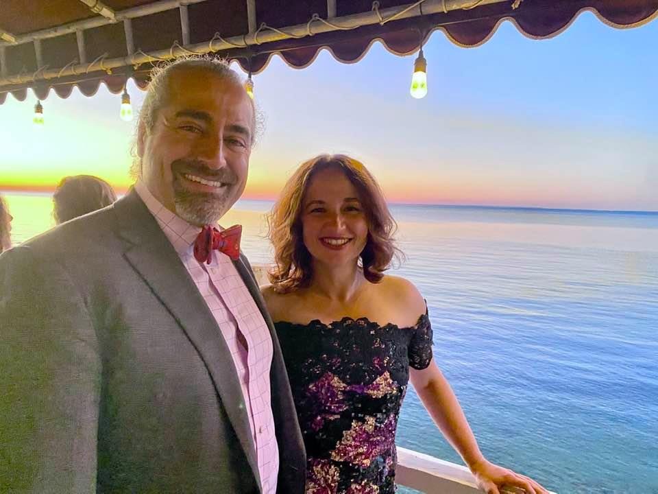 Joe Mazraani and wife Jennifer Sellitti