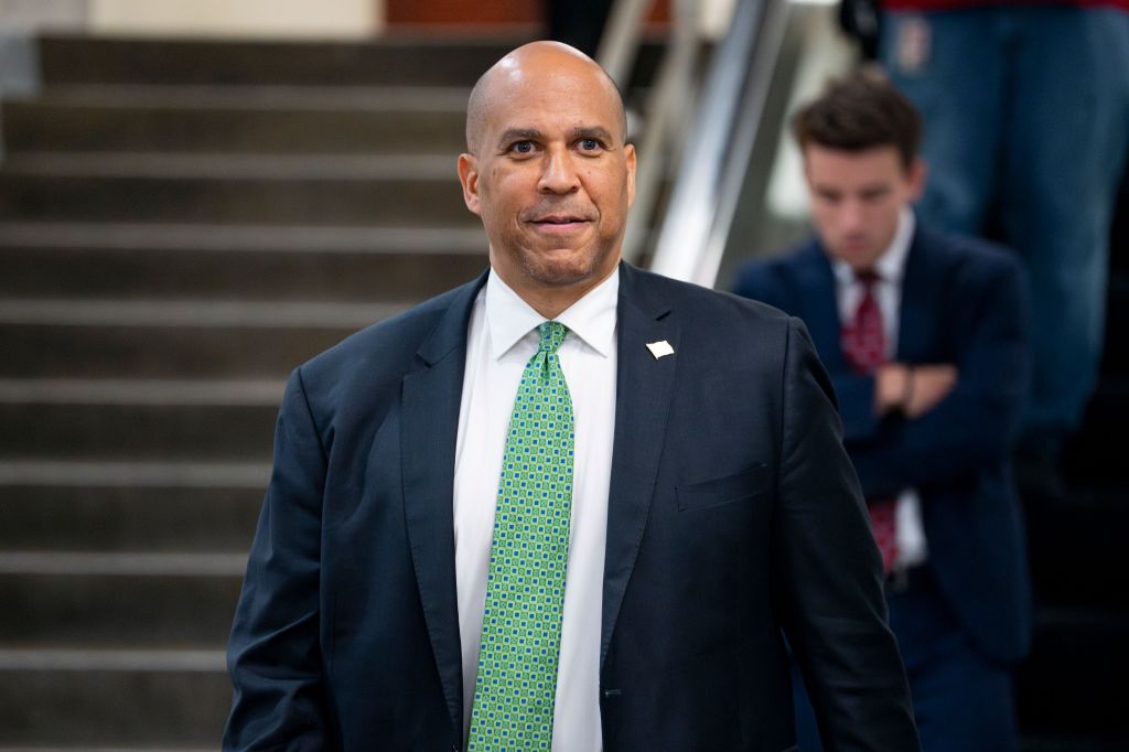 Booker avoided directly answering Raju’s question, instead arguing that “the lines that divide us in America are not nearly as strong as the ties that bind us.” 
