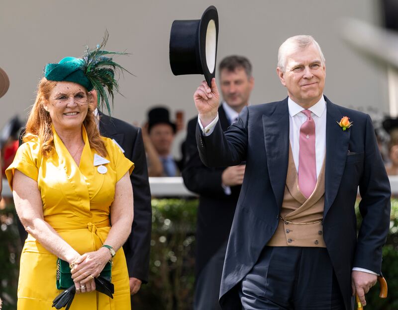The Yorks in 2019—Andrew stepped back from his senior royal duties and was stripped of his military titles after he was accused of sexual assault by Virginia Giuffre in a case that was settled out of court.
