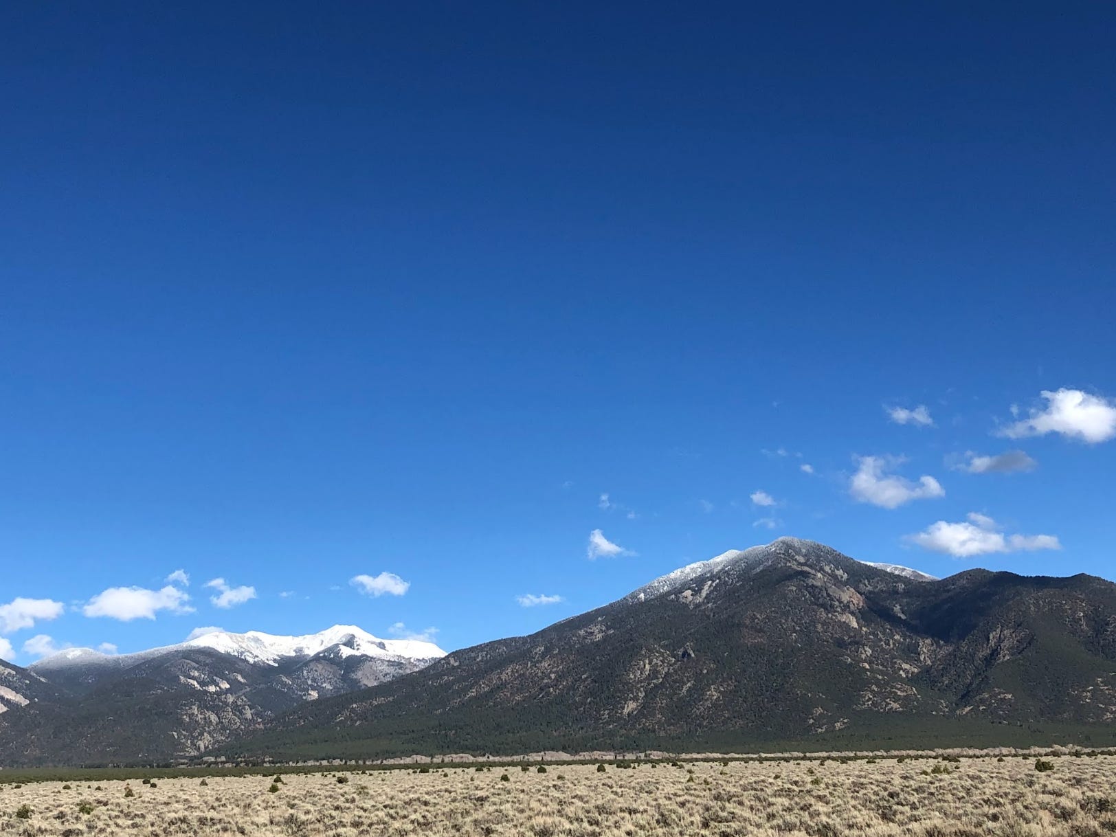 Landscape of Taos, New Mexico.