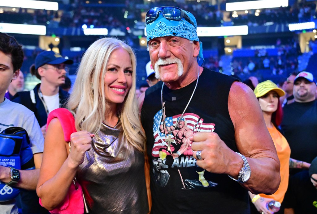 Sky Daily and Hulk Hogan.