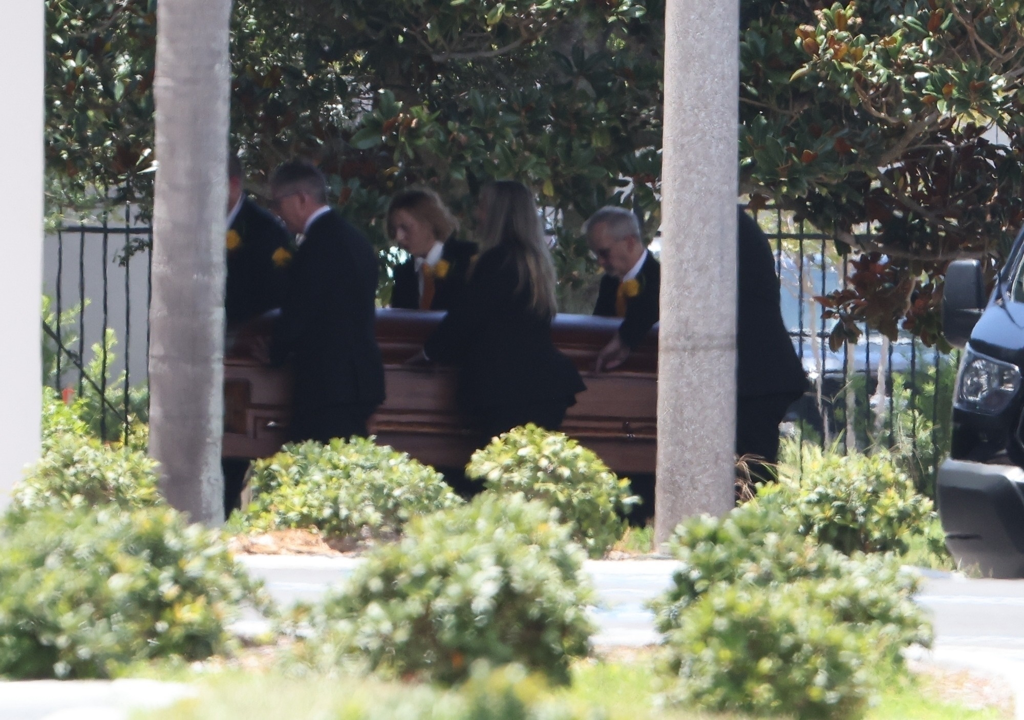 Hulk Hogan's casket.
