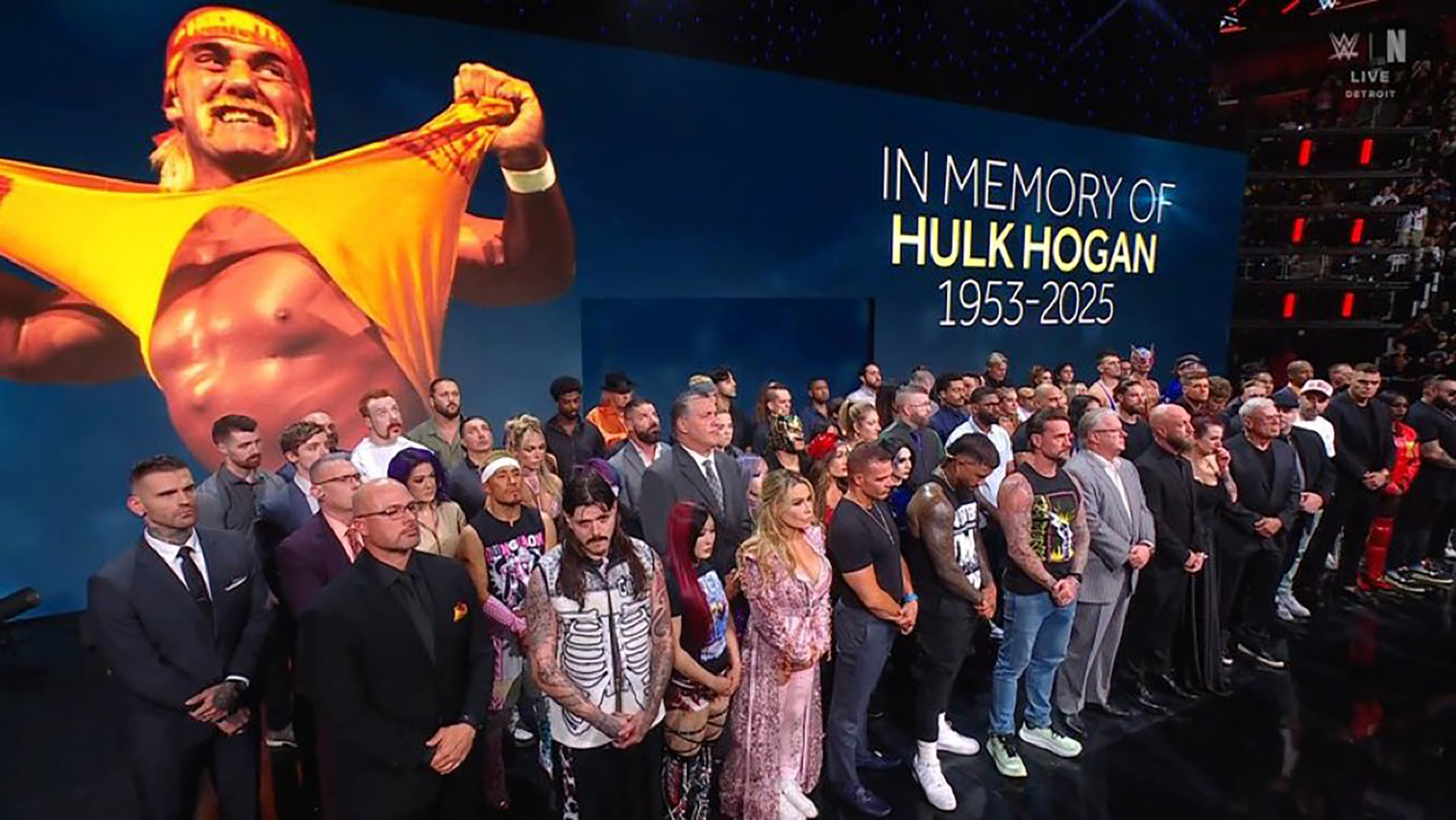 The WWE's televised tribute for Hulk Hogan.