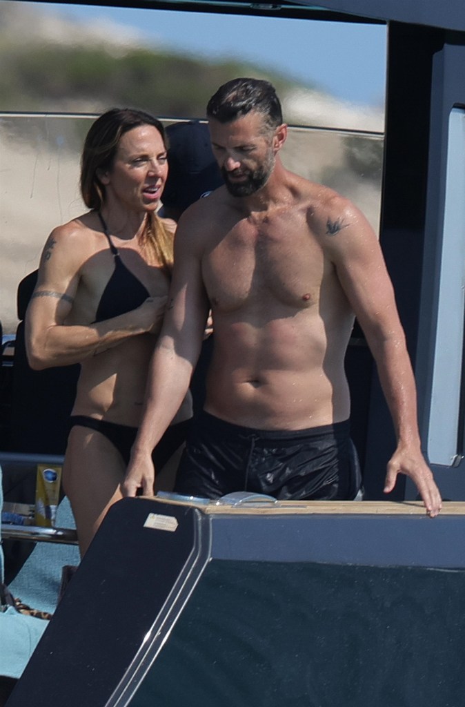 Mel C and Chris Dingwall