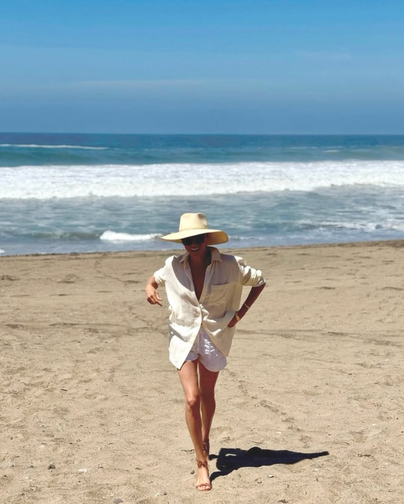 Meghan Markle on the beach