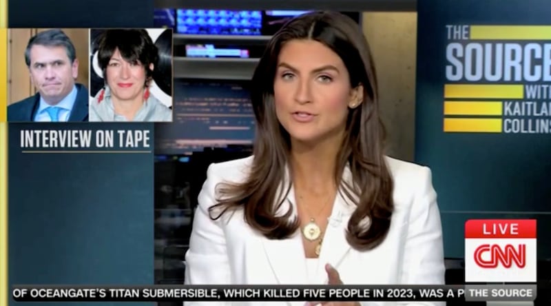 Kaitlan Collins discusses Ghislaine Maxwell on CNN's The Source.