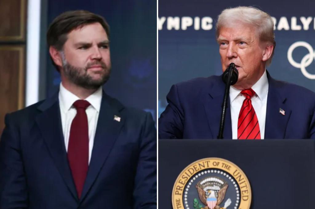 Trump says JD Vance would be ‘probably favored’ for 2028 Republican presidential nomination