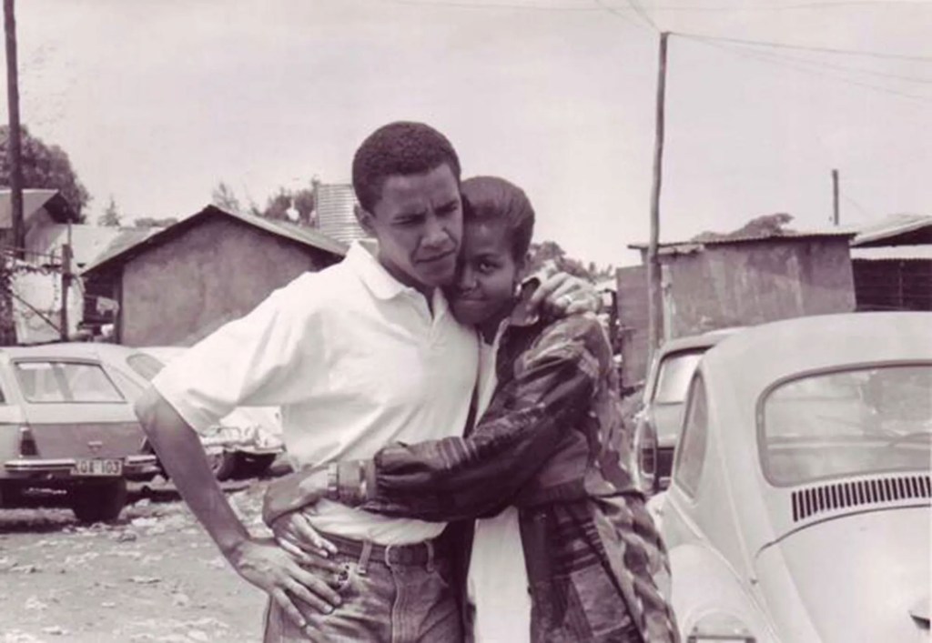 Michelle Obama and Barack Obama via Instagram