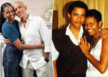 Why Michelle Obama fought ‘first sparky feelings’ when she met ‘sexy’ Barack