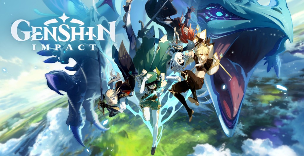 Genshin Impact PS4 Banner