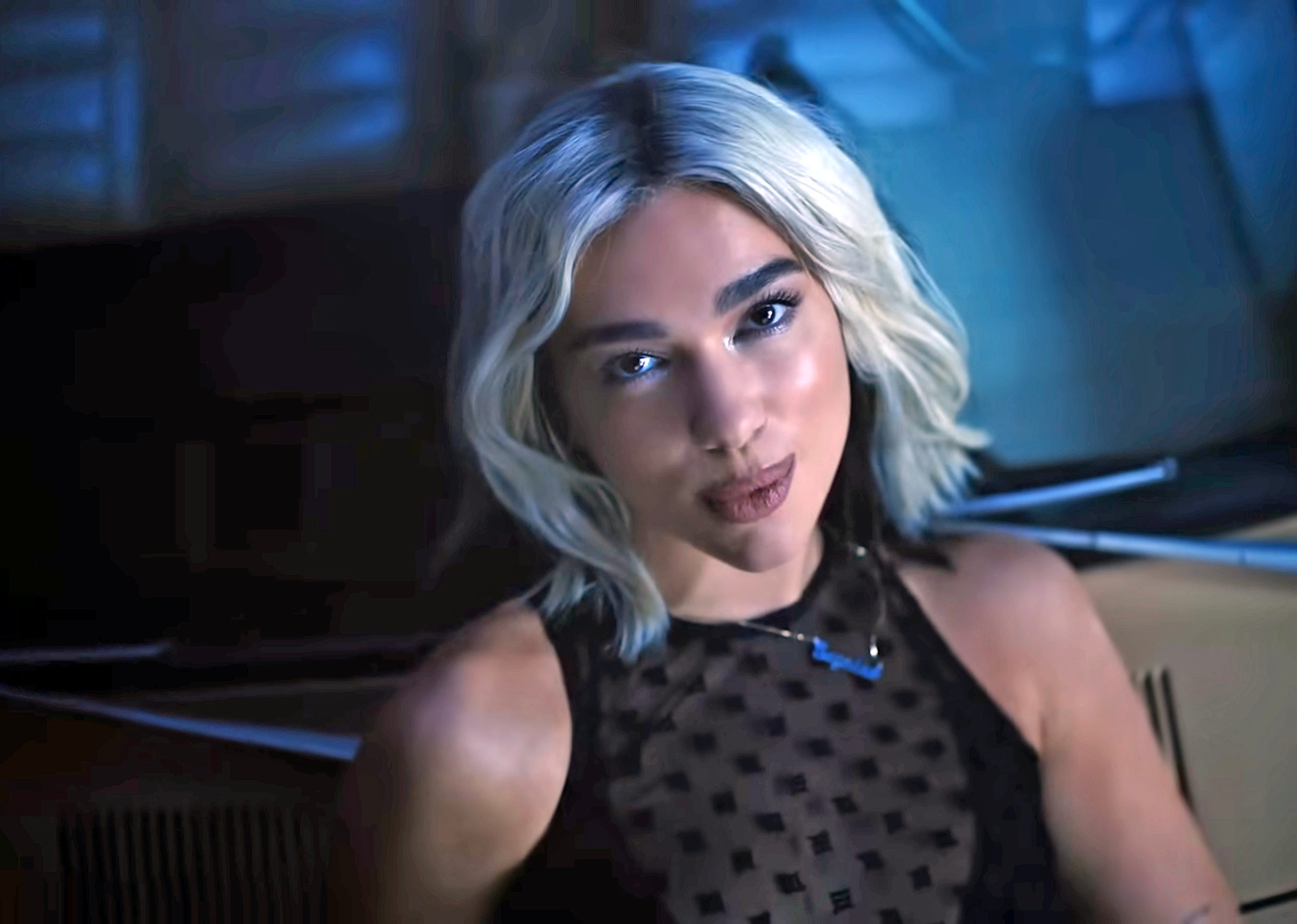 dua lipa levitating music video