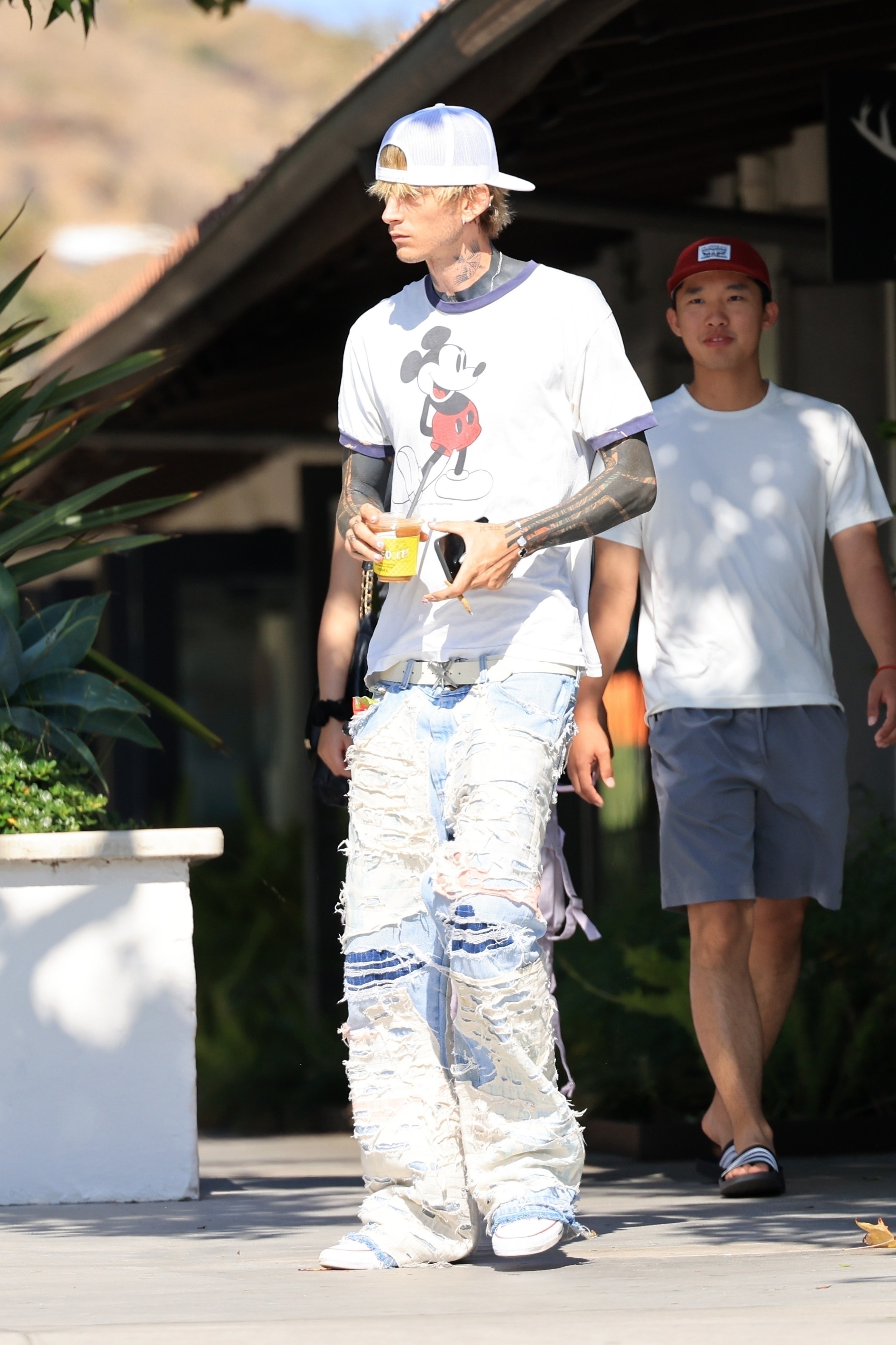MGK in LA in July 2025