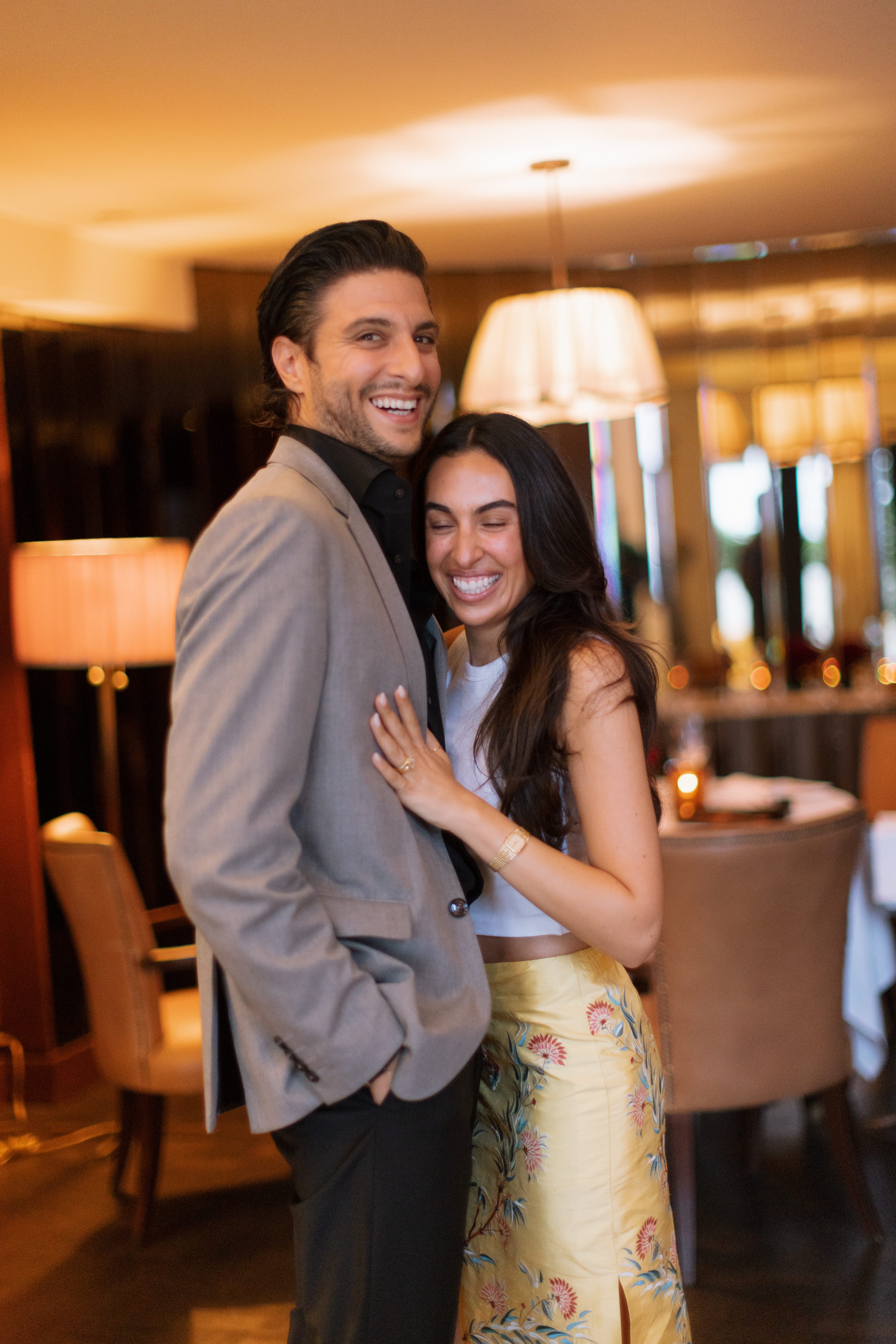 Natasha Gabbayan and Josh Banayan.