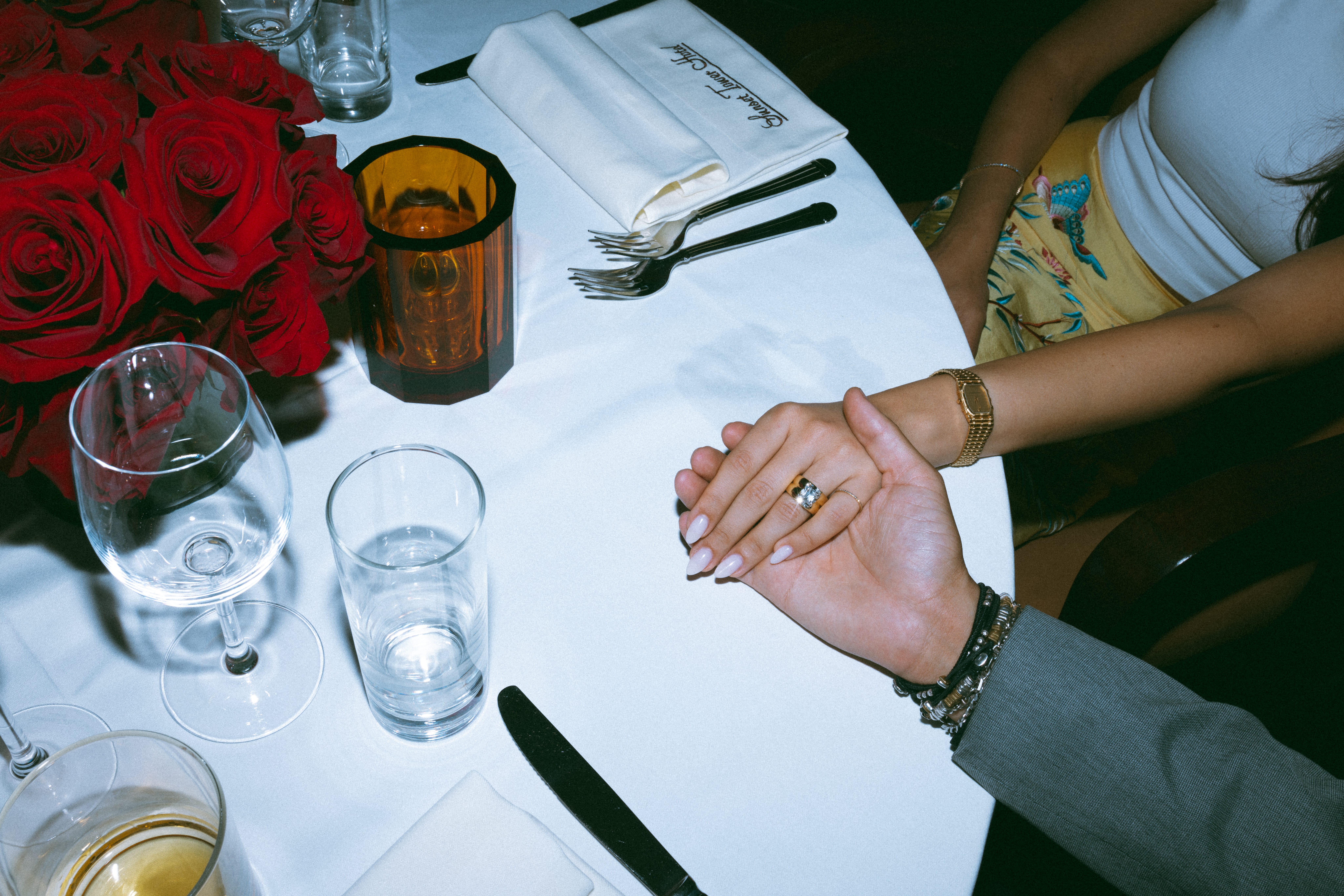 Natasha Gabbayan's engagement ring.