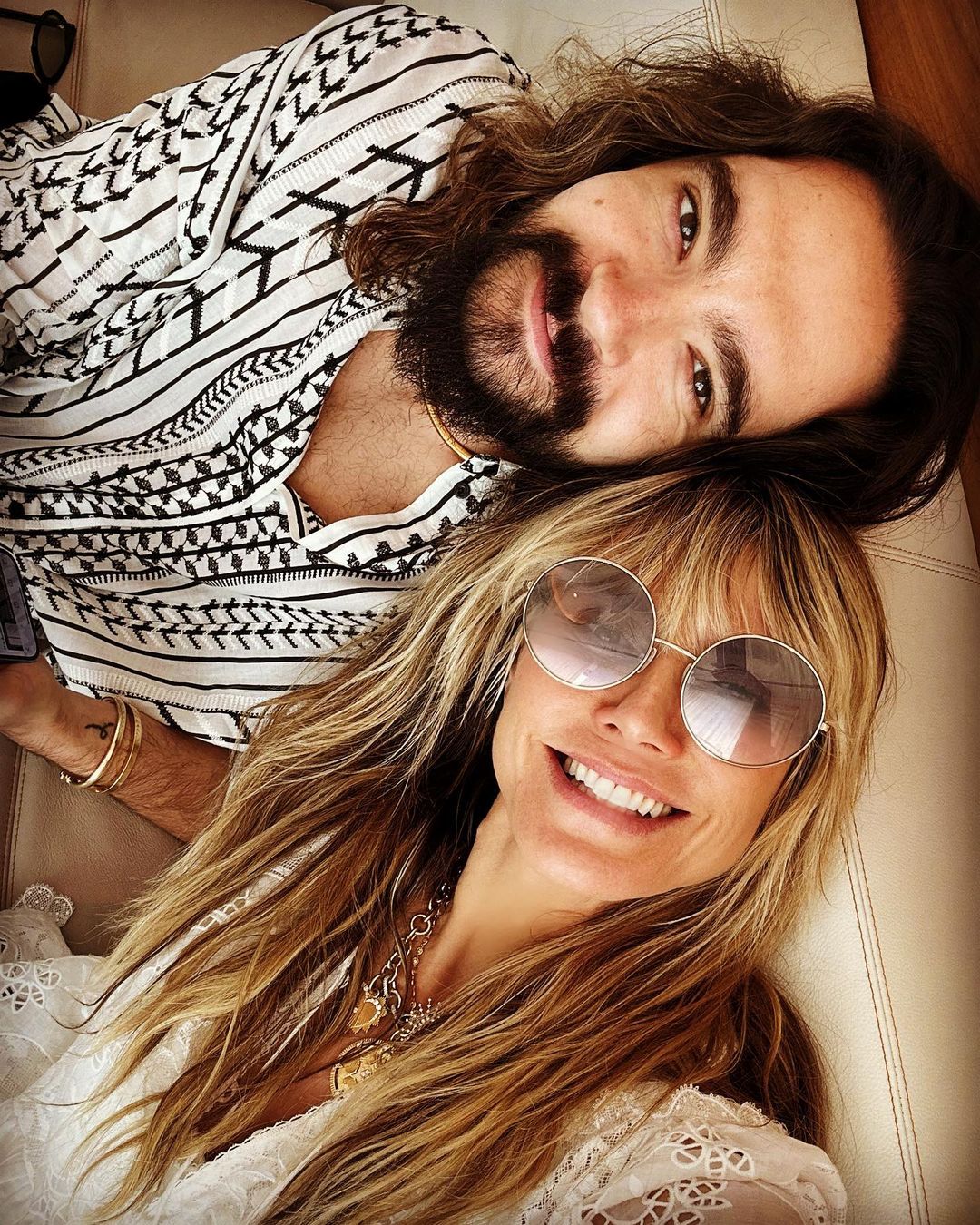 Tom Kaulitz and Heidi Klum