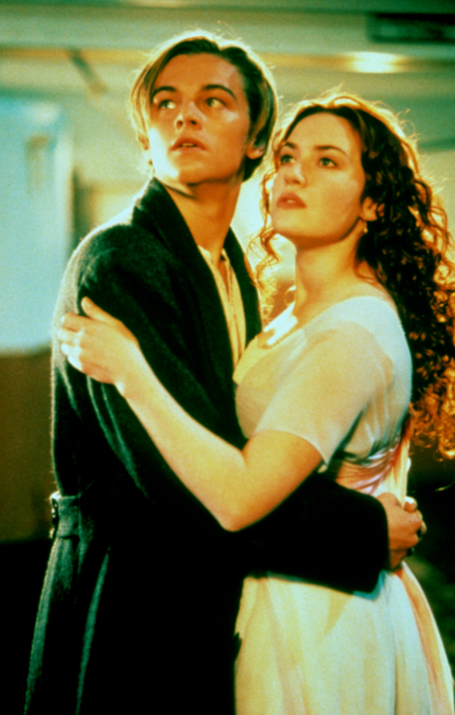Leonardo DiCaprio and Kate Winslet.