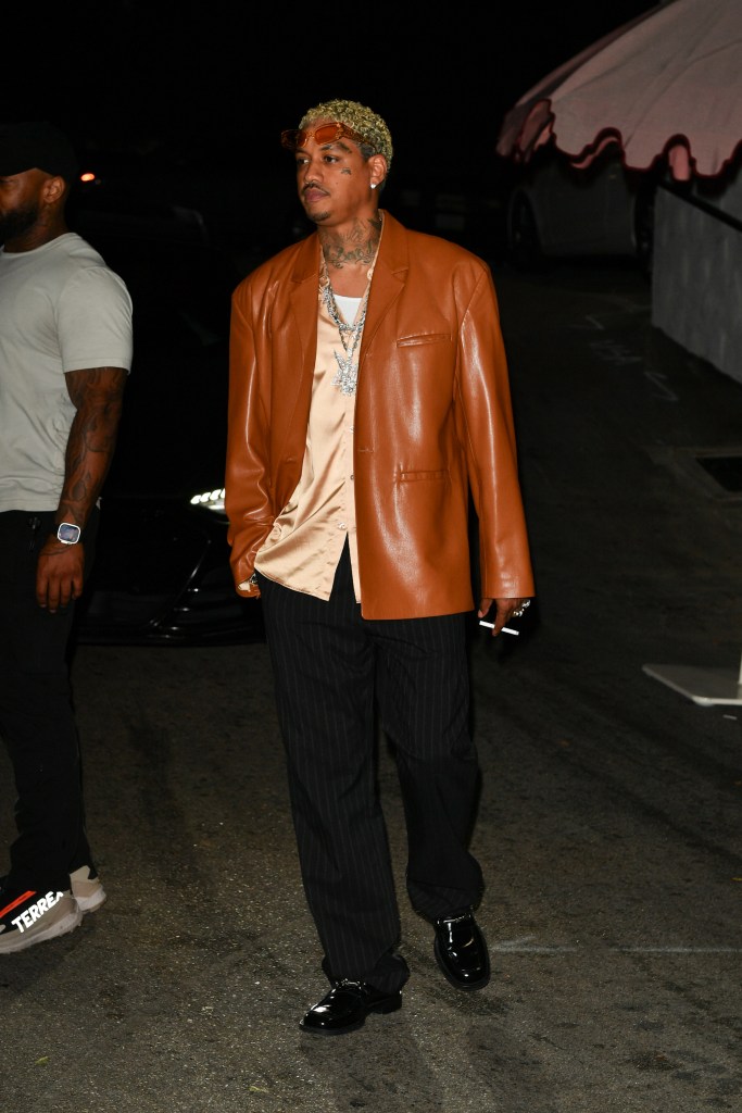 Alexander Edwards seen at Cara Delevingne's birthday party 