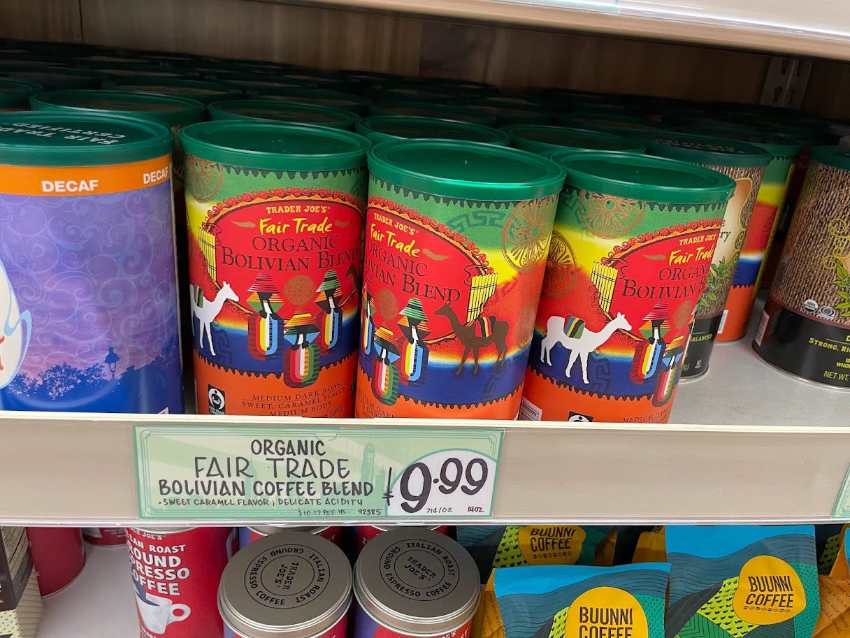 This blend is affordable and makes delicious coffee.