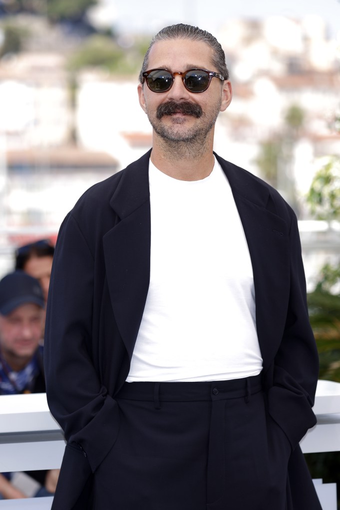 Shia LaBeouf at Cannes in May 2025.