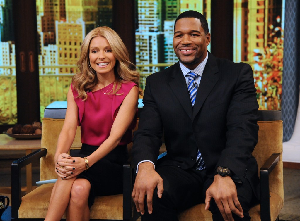 Kelly Ripa and Michael Strahan