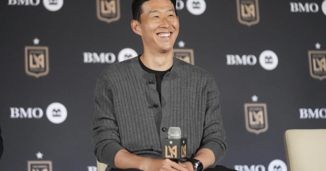 Son Heung-min ya viste de negro y oro: ‘LAFC no era mi primera opción, pero ahora estoy aquí para ganar’