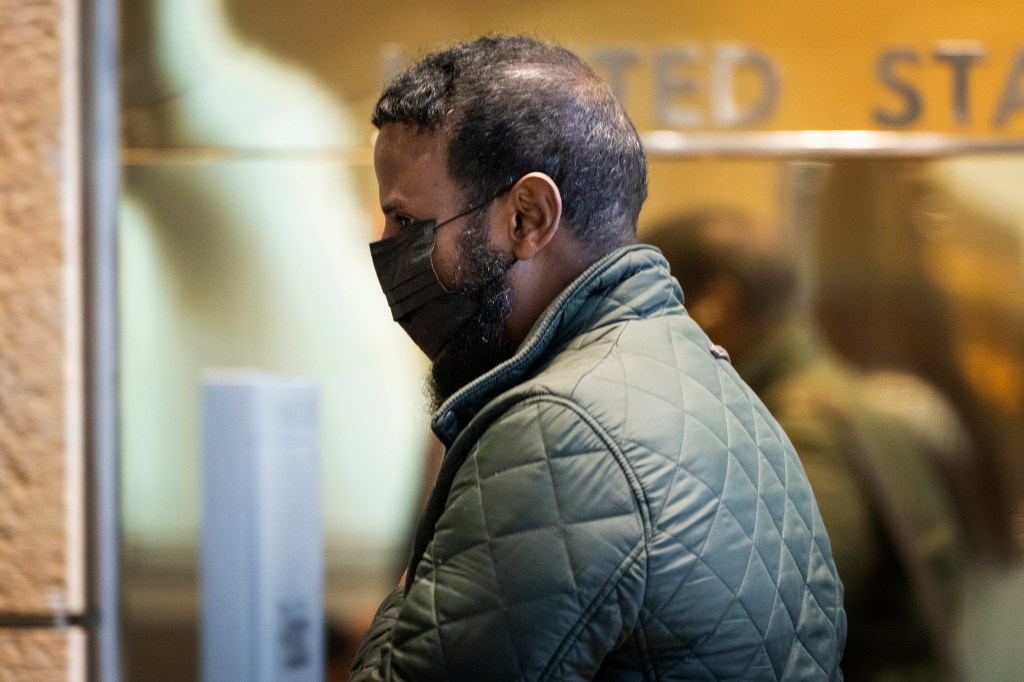 Defendant Abdiaziz Shafii Farah in court.