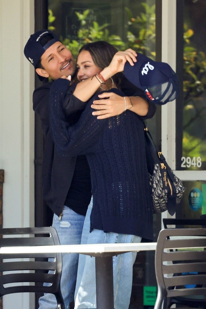 Jessica Alba and Danny Ramirez