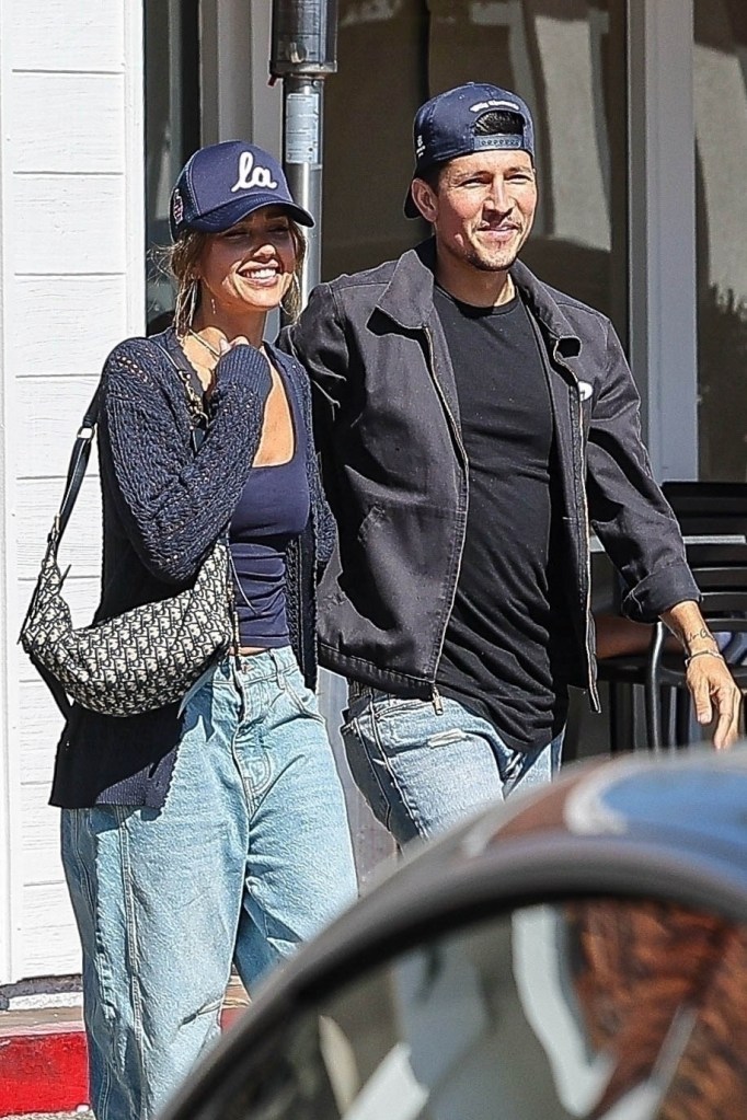 Jessica Alba and Danny Ramirez