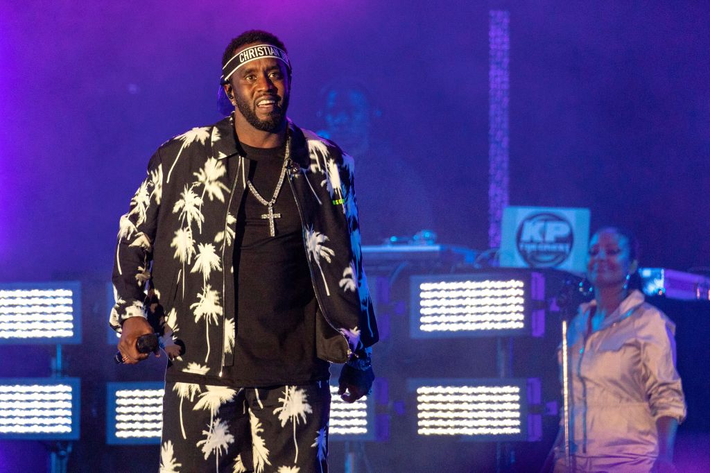 Sean Combs performs live in Virginia.