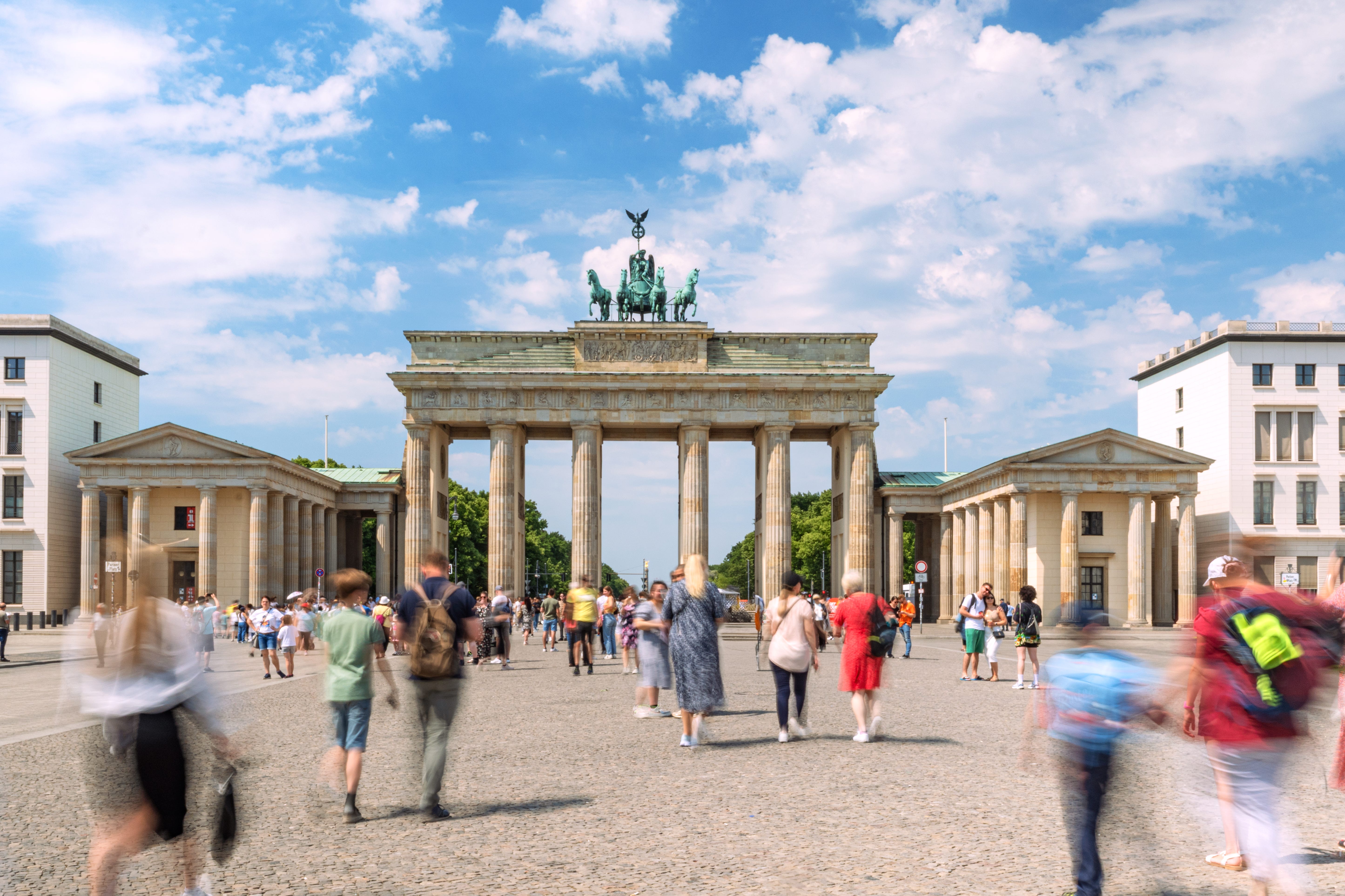 Brandenburg Gate in Berlin Germany