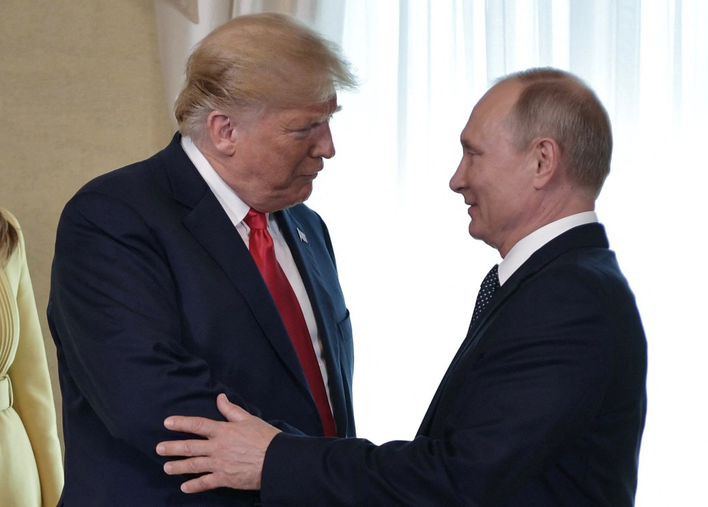 A meeting between Putin and Trump would be their first since the Republican president returned to office this year.
