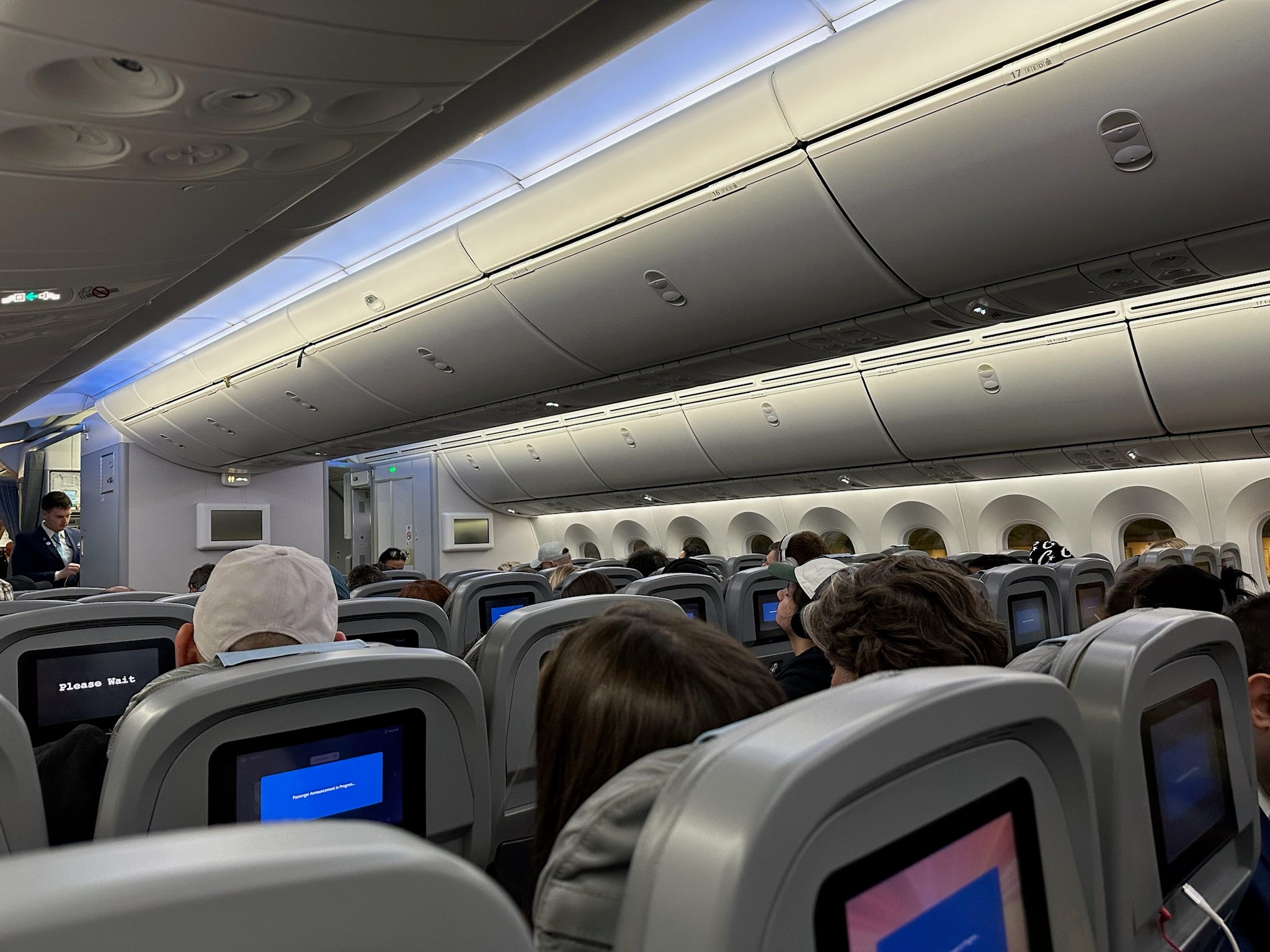 Interior of Norse plane