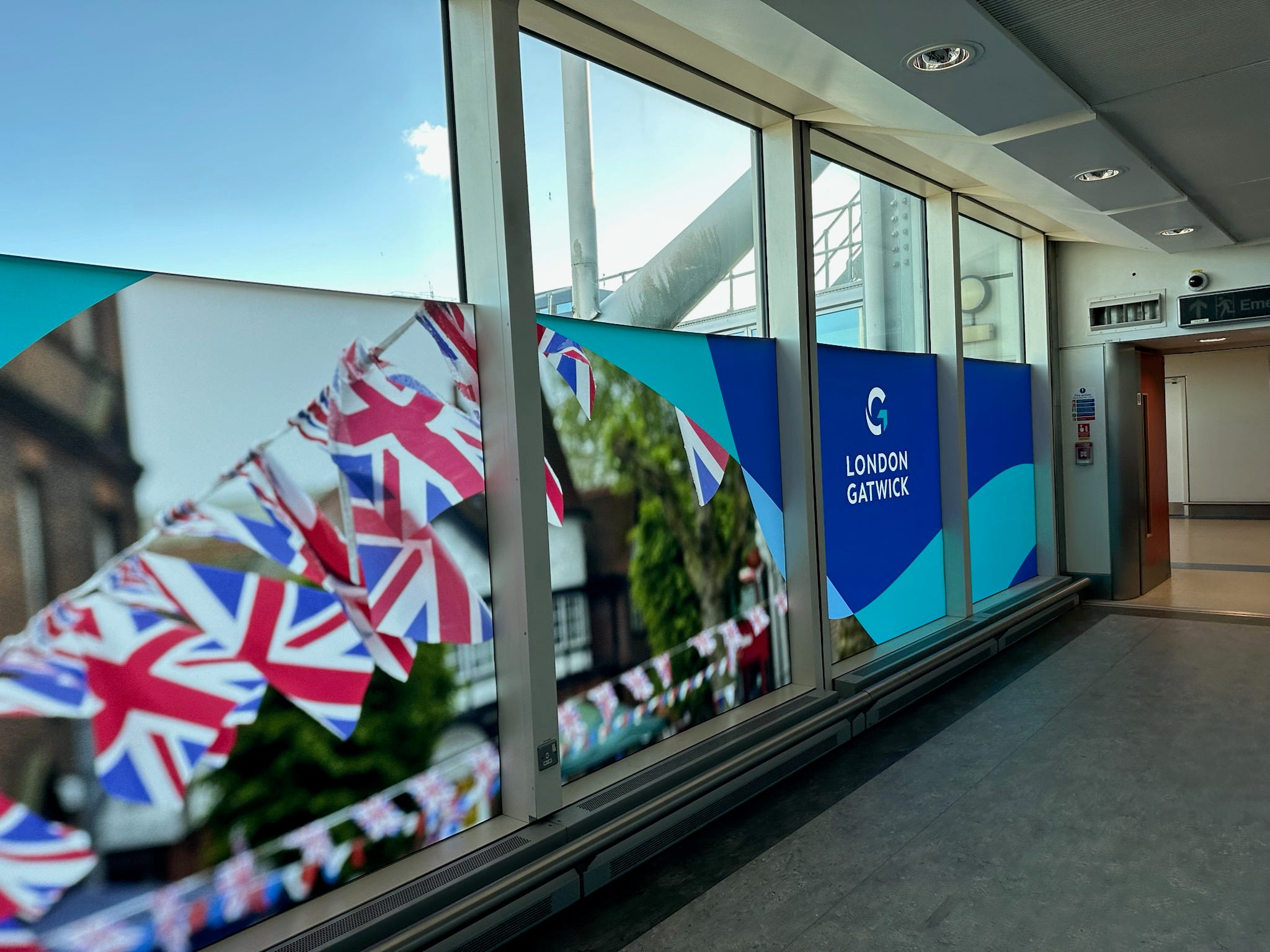 London Gatwick airport interior