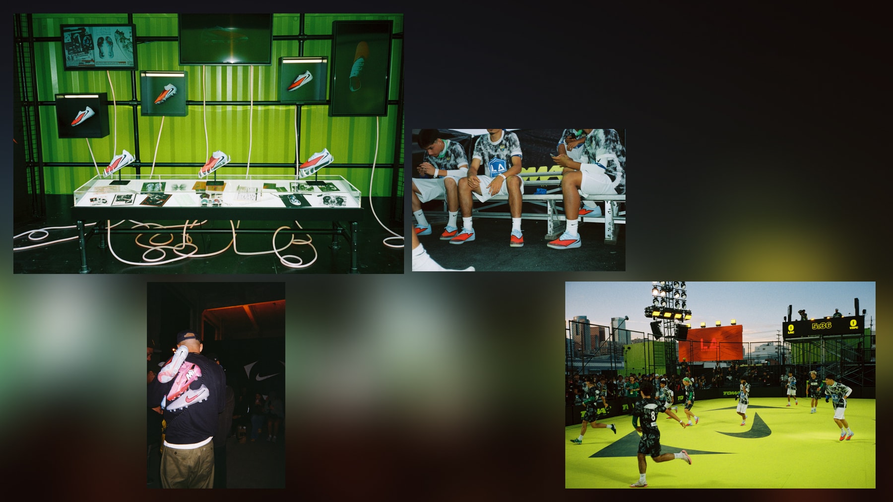 nike toma el juego toma la los angeles street soccer competition series summer-long football futbol vini jr didier drogba naomi girma travis scott california take the game paisaboys badfriend tiki taka futbol toque futsal football for her insainz la comunidad vbfc culture fc house of 626