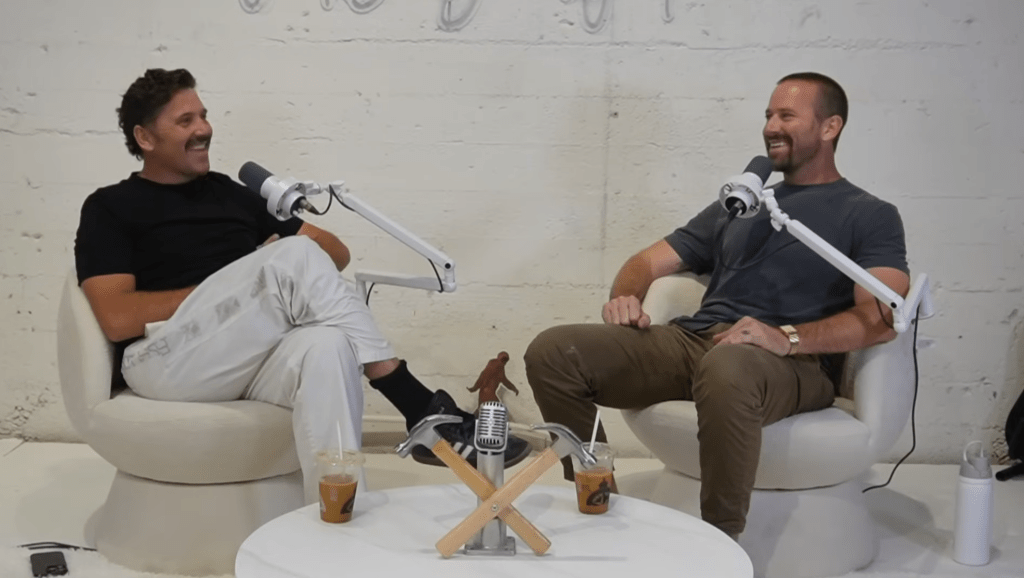 Ashton Ramsey and Armie Hammer on July 2025 podcast episode