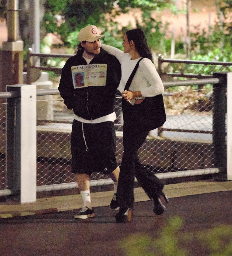 Nicola Peltz and Brooklyn Beckham took a walk in New York City on Tuesday night.