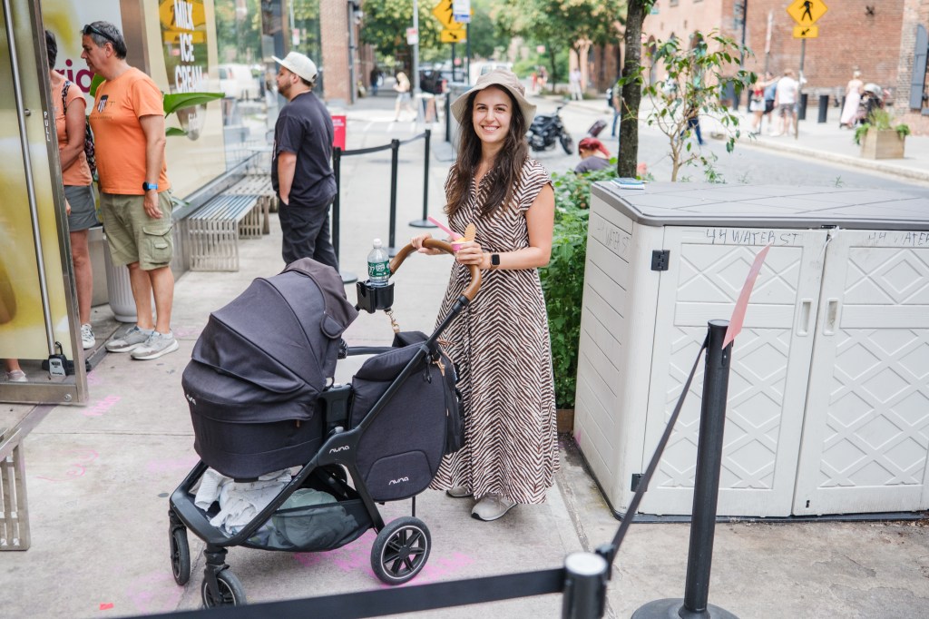 Adi Barnea, 33, with 4 month old Tom