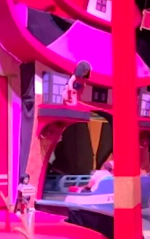 Protest doll placed on Disneyland's 