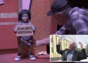 Ice cream magnate revealed to be behind mysterious Disneyland ‘Remember Hiroshima’ protest doll