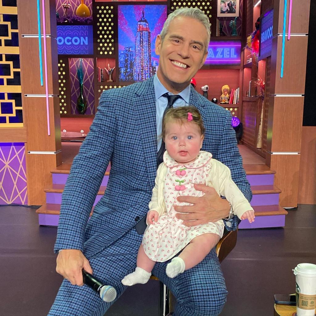 Andy Cohen with his daughter, Lucy