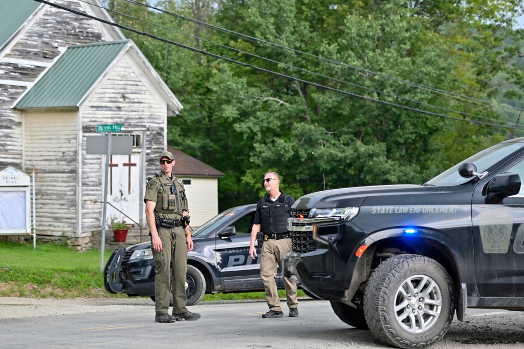 The boyfriend of the woman who was killed, Lori Wasko, called 911 from their home near Thompson to report that shots had been fired, state police Col. Christopher Paris said. 