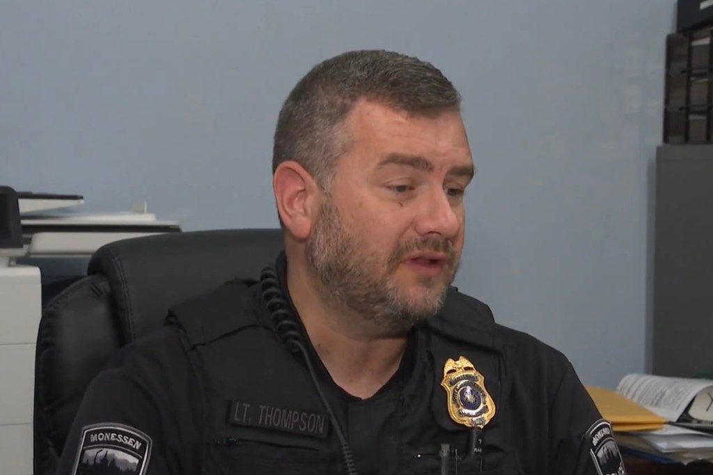 Lt. Thompson of the Monessen Police Department.