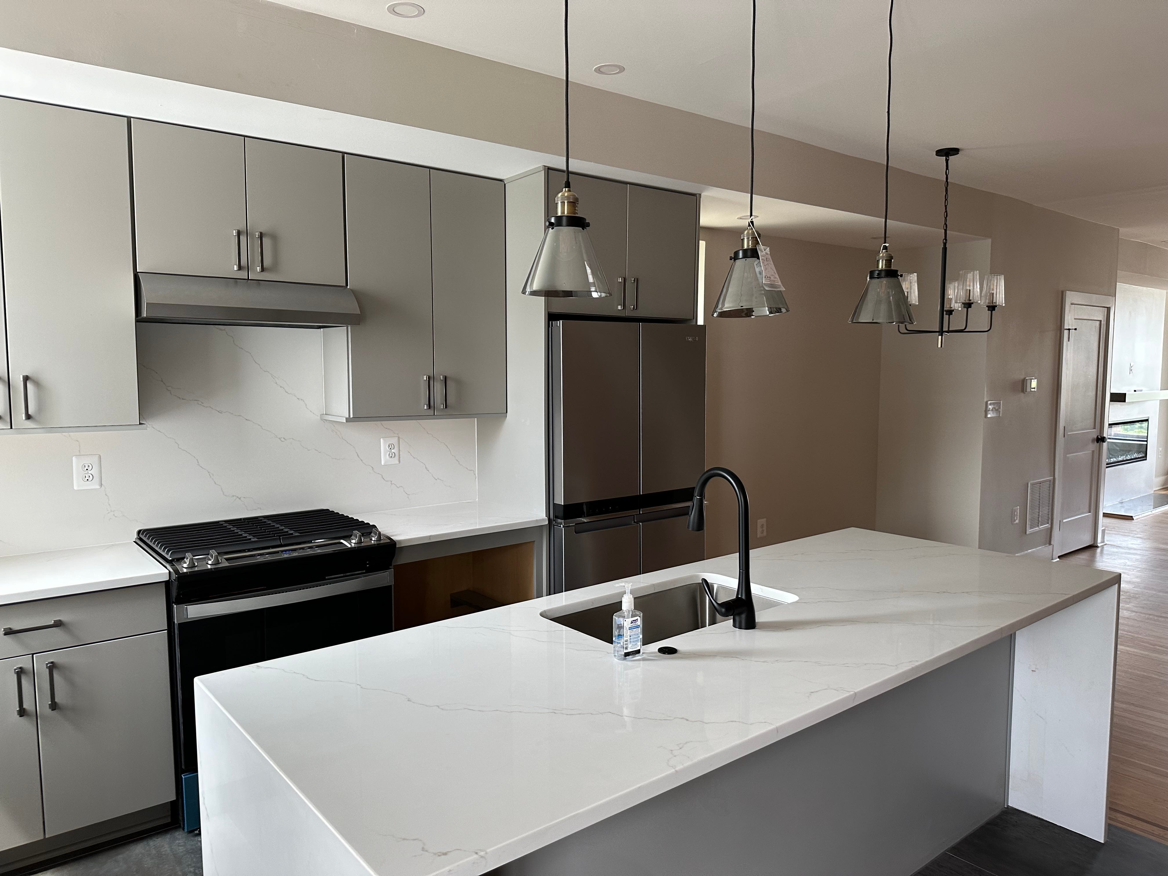 newly renovated kitchen