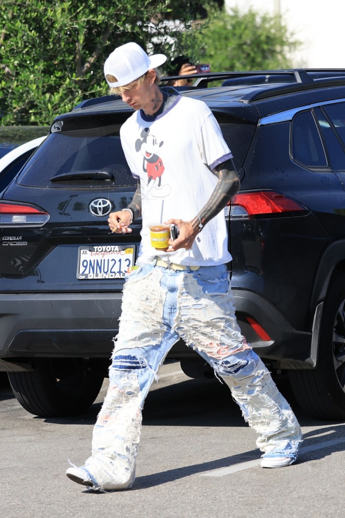 MGK in July 2025 in Malibu