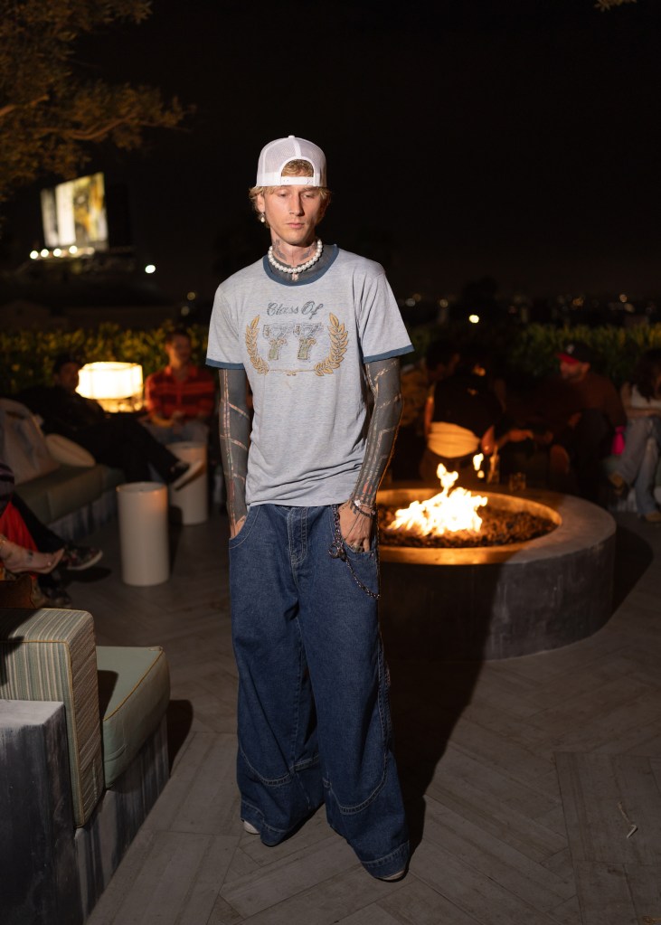 MGK in Los Angeles in May 2025