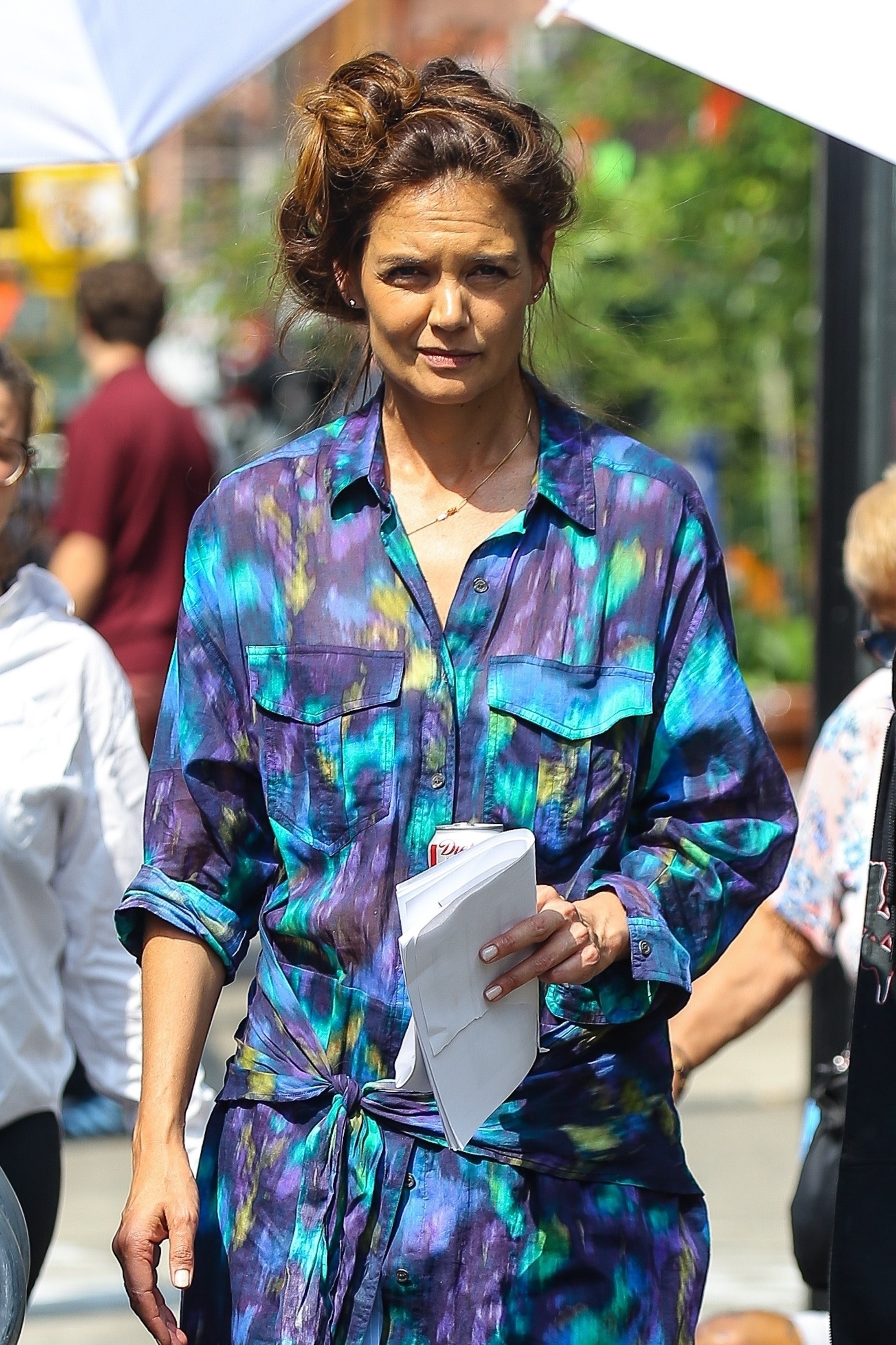 Katie Holmes in NYC in August 2025