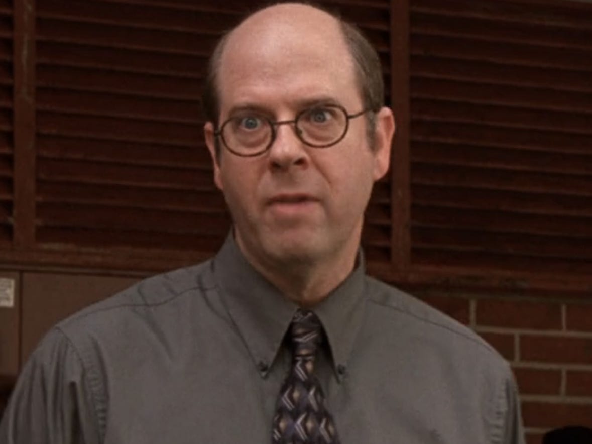 Stephen Tobolowsky as mr bates in freaky friday